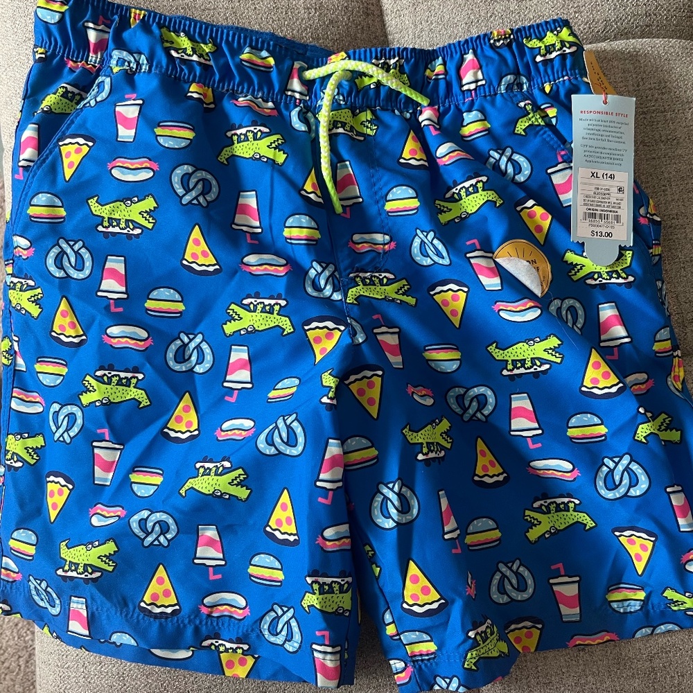 Cat & Jack Swim Trunks NWT